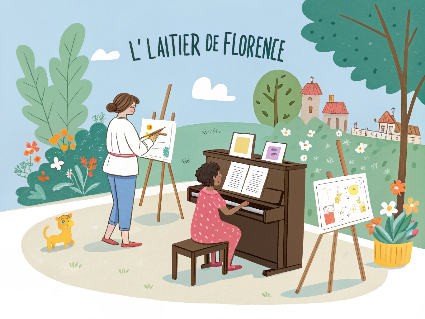 cours de piano et de loisirs créatifs